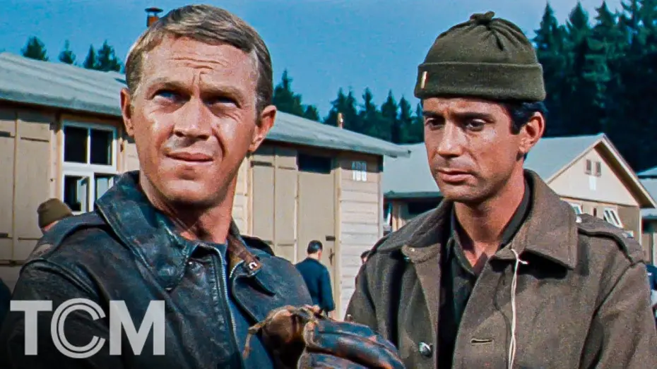 Відео до фільму Велика втеча | Steve McQueen Tries To Find a Way out of a POW Camp | The Great Escape | TCM