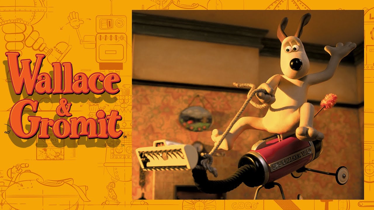 Відео до фільму Воллес і Громіт: Невдалі винаходи | The 525 Crackervac - Cracking Contraptions - Wallace and Gromit