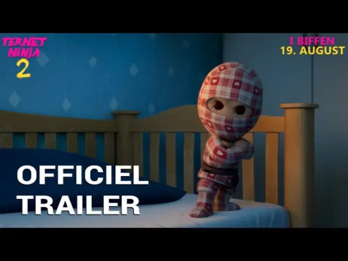 Відео до фільму Checkered Ninja 2 | Ternet Ninja 2 | officiel trailer | I biograferne 19. august