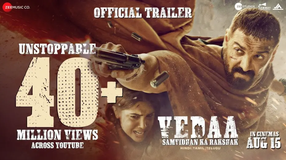 Відео до фільму Vedaa | Vedaa - Official Trailer | John Abraham | Sharvari | Abhishek B | Nikkhil A | In Cinemas 15th Aug