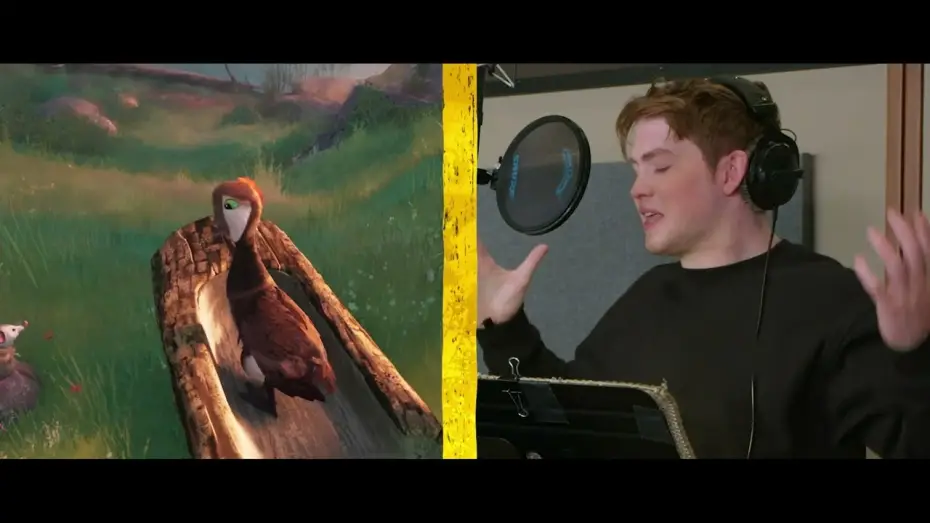 Відео до фільму The Wild Robot | Actors Going Wild "Brightbill"