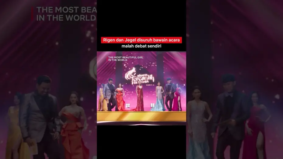 Відео до фільму The Most Beautiful Girl in the World | Rigen & Jegel Jadi Host Program Cari Jodoh??? | The Most Beautiful Girl In The World