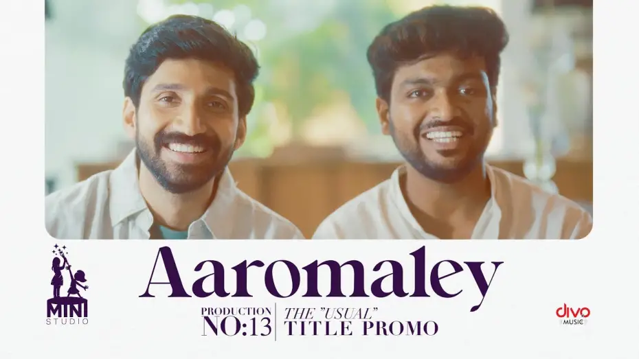 Відео до фільму Aaromaley | The "Usual" Title Promo 🔥 | Kishen Das | Harshath Khan | Shivathmika | Sarang Thiagu | Siddhu Kumar