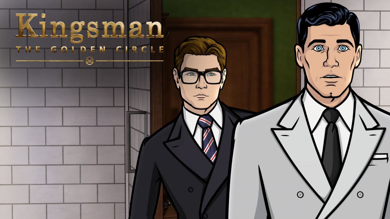 Відео до фільму Kingsman: Золоте кільце | #TBT to That Time Archer Met Kingsman