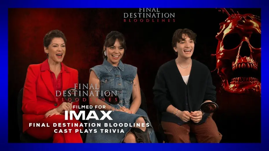 Відео до фільму Пункт призначення 6 | Death by Toothbrush or Death by Yard Work? Final Destination Bloodlines Cast Play Franchise Trivia