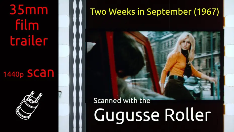 Відео до фільму Two Weeks in September | Two Weeks in September (1967) 35mm film trailer, flat hard matte, 1440p