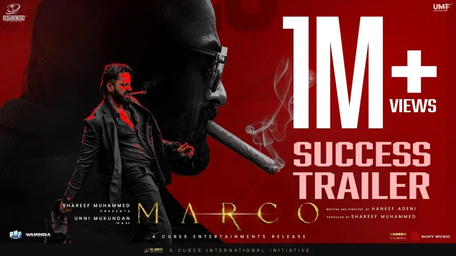 Відео до фільму Marco | Marco -  Success Trailer | Unni Mukundan | Shareef Muhammed | Haneef Adeni | Ravi Basrur