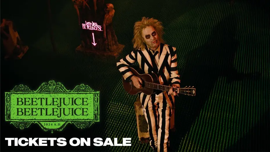 Відео до фільму Бітлджюс, Бітлджюс | Tickets On Sale