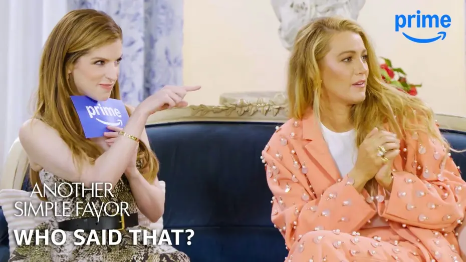 Відео до фільму Another Simple Favor | Cast Plays 