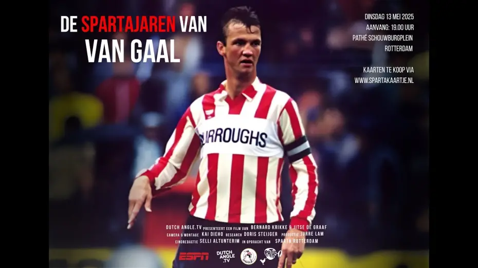 Відео до фільму De Sparta-jaren van Van Gaal | Trailer - De Spartajaren van Van Gaal