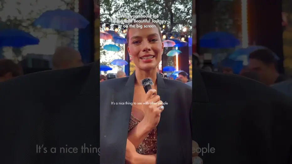 Відео до фільму A Big Bold Beautiful Journey | Colin and Margot speaking facts.