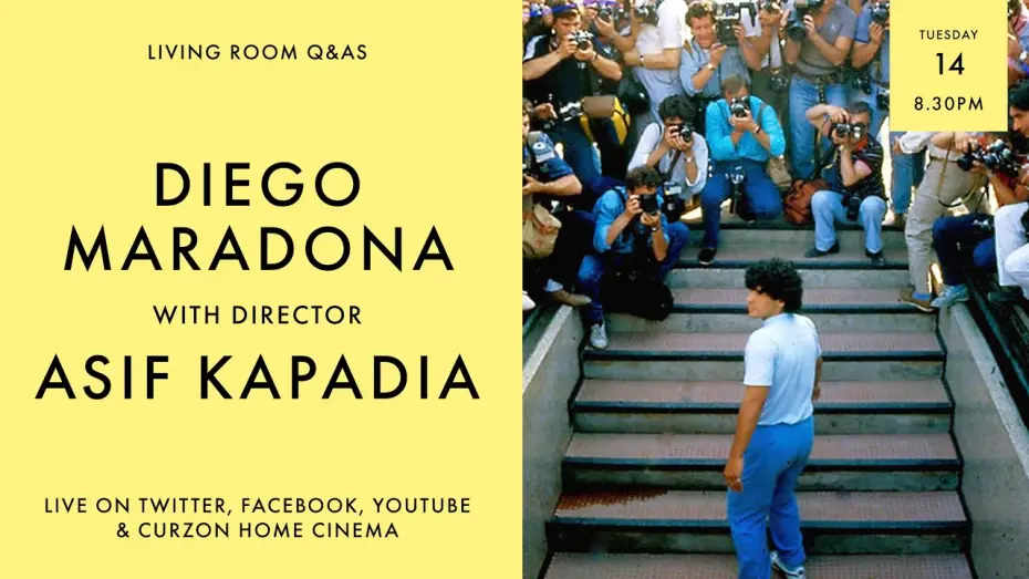 Відео до фільму Дієґо Марадона | LIVING ROOM Q&As: Diego Maradona with Asif Kapadia