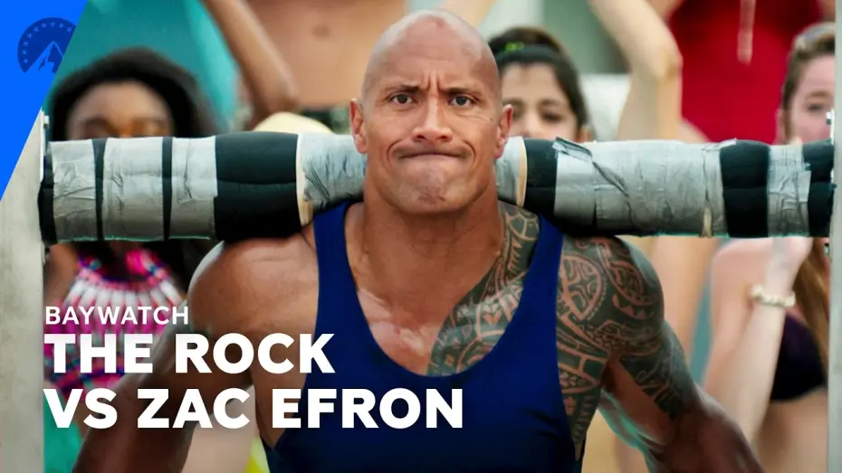 Відео до фільму Рятувальники Малібу | The Rock Shows Zac Efron How It