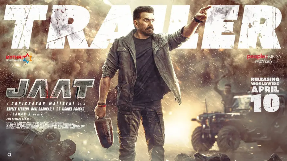Відео до фільму Jaat | JAAT Trailer | Sunny Deol | Randeep Hooda | Viineet Kumar Siingh | Gopichand Malineni | Thaman S