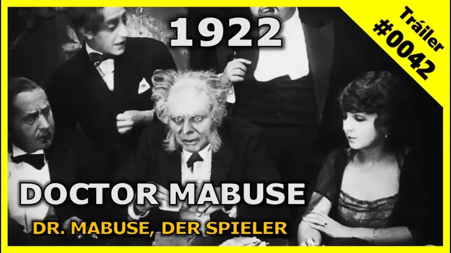 Відео до фільму Dr. Mabuse, the Gambler | 🎥 Doctor Mabuse (Dr. Mabuse, der Spieler) |⏳1922⏳| Trailer #0042