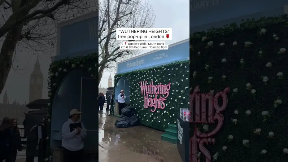 Відео до фільму &laquo;Буремний перевал&raquo; | Celebrate love in all its forms at the Wuthering Heights pop-up in London