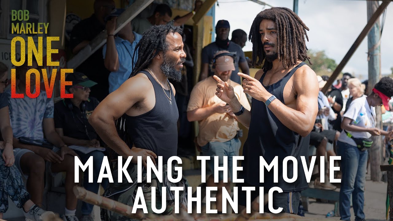 Відео до фільму Боб Марлі: One Love | Making The Movie Authentic