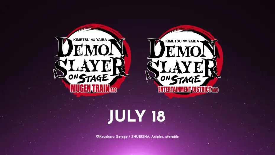 Відео до фільму Demon Slayer: Kimetsu no Yaiba ON STAGE | Trailer