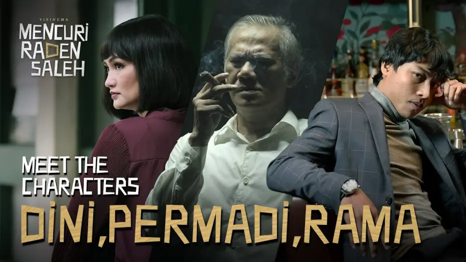 Відео до фільму Stealing Raden Saleh | MEET THE CHARACTER: DINI, PERMADI & RAMA | FILM MENCURI RADEN SALEH SEDANG TAYANG DI BIOSKOP
