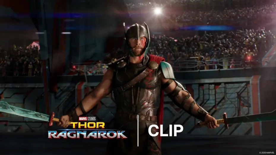 Відео до фільму Тор: Раґнарок | Thor and Hulk Fight in the Grandmaster