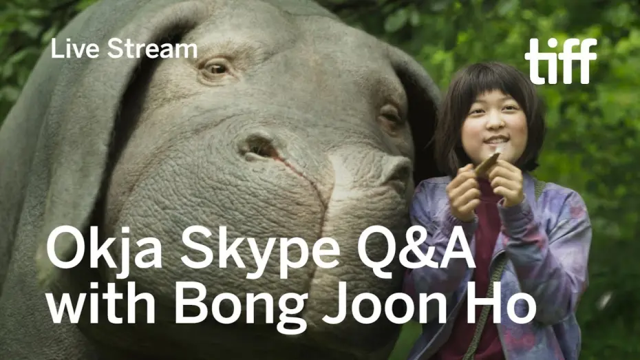 Відео до фільму Окча | OKJA Skype Q&A with Director Bong Joon Ho Live from Seoul