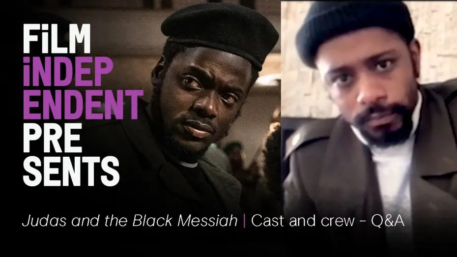 Відео до фільму Юда і чорний месія | JUDAS AND THE BLACK MESSIAH - Q&A | Shaka King, LaKeith Stanfield, Daniel Kaluuya | Film Independent
