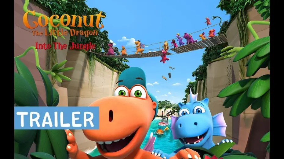 Відео до фільму Coconut The Little Dragon: Into The Jungle | Coconut The Little Dragon - Into The Jungle | TRAILER - english