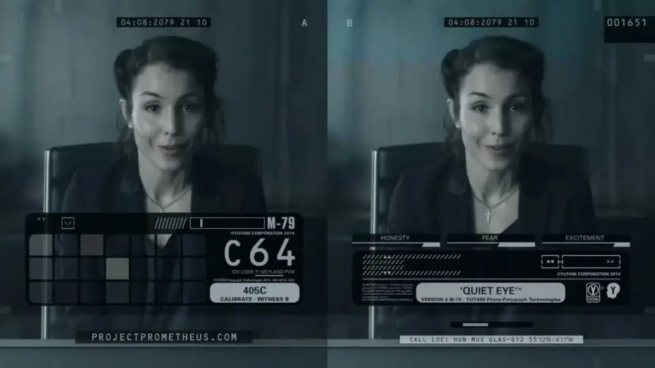 Відео до фільму The Peter Weyland Files: Quiet Eye, Elizabeth Shaw | Prometheus Viral - "Quiet Eye"