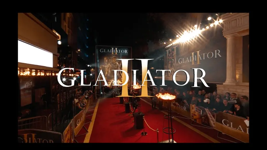 Відео до фільму Гладіатор 2 | London Premiere