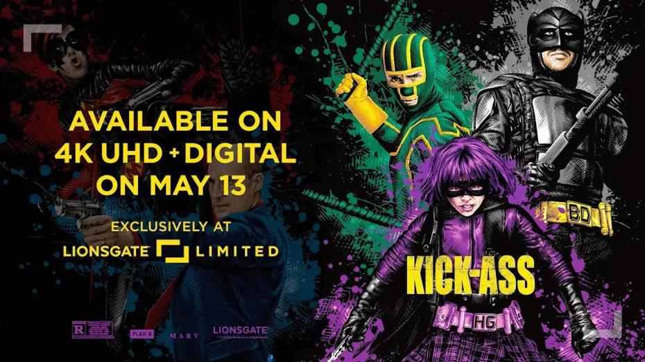 Відео до фільму Пипець | 15th Anniversary Unmasked Edition 4K SteelBook® Official Trailer
