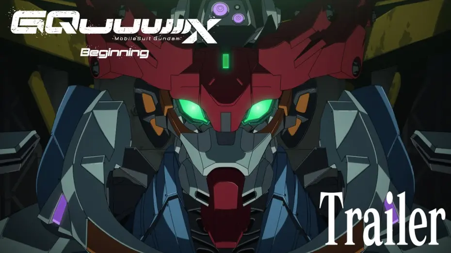 Відео до фільму Mobile Suit Gundam GQuuuuuuX -Beginning- | Trailer [Subtitled]