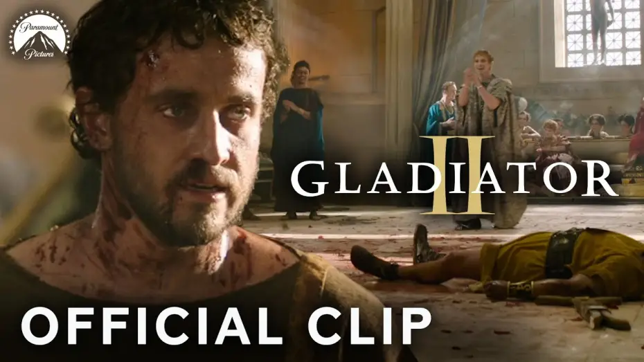 Відео до фільму Гладіатор 2 | Lucius and Emperor Geta Meet ft. Paul Mescal & Joseph Quinn