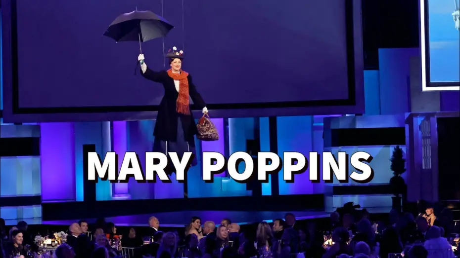 Відео до фільму Мері Поппінс | Mary Poppins Drops in at the AFI Life Achievement Award Tribute to Julie Andrews