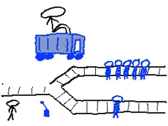 Відео до фільму The Flipnote Movie | trolley problem