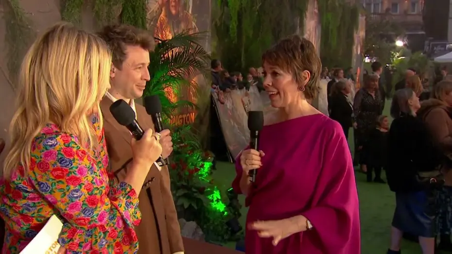 Відео до фільму Пригоди Паддінґтона в Перу | Olivia Colman at the World Premiere of PADDINGTON IN PERU