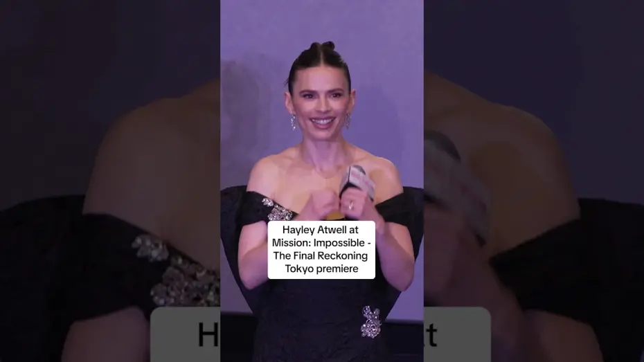 Відео до фільму Місія неможлива 8 | Hayley Atwell sending love to Tokyo Mission: Impossible fans!
