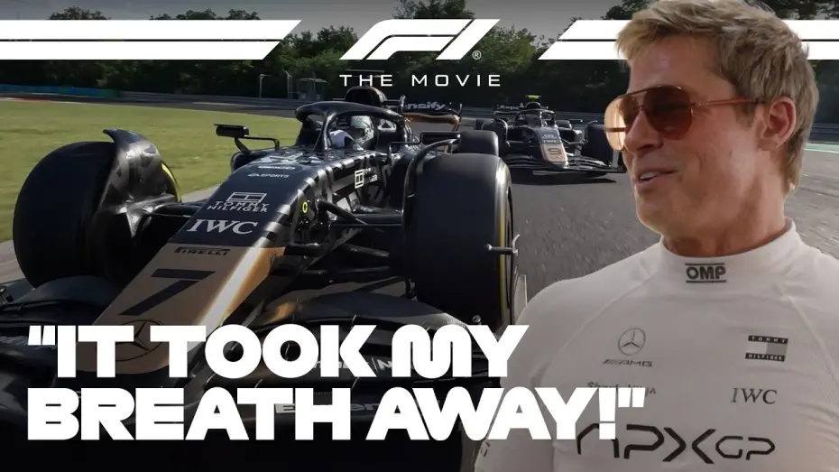 Відео до фільму F1 | Behind The Scenes With Brad Pitt - Exclusive Interview