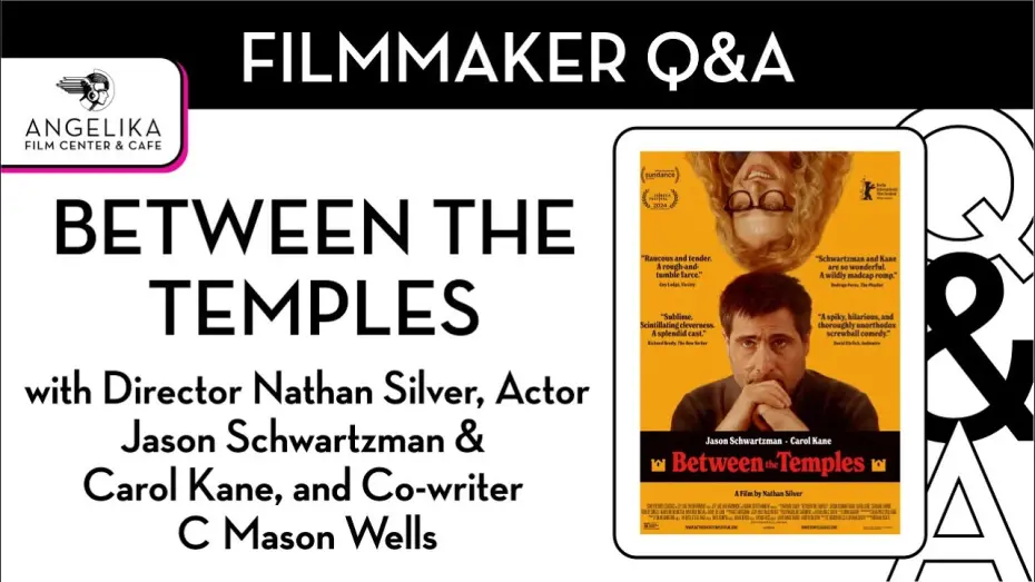 Відео до фільму Between the Temples | Between the Temples Q&A with Nathan Silver, C. Mason Wells, Carol Kane, and Jason Schwartzman