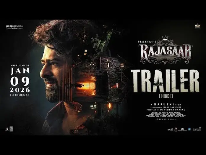 Відео до фільму The Raja Saab | The Raja Saab (Official Trailer) Hindi | Prabhas | Maruthi | Thaman| TG Vishwa Prasad| Krithi Prasad
