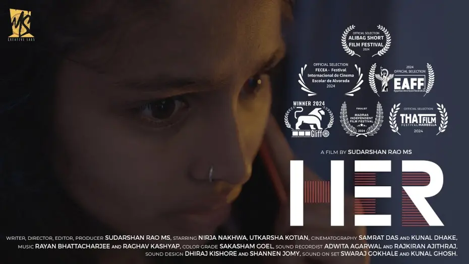 Відео до фільму Her | Her | A Psychological Thriller by Sudarshan Rao MS | MS Creative Labs
