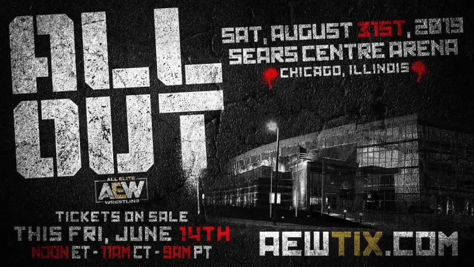 Відео до фільму AEW All Out 2019 | #AEW All Out Ticket on Sale Announcement