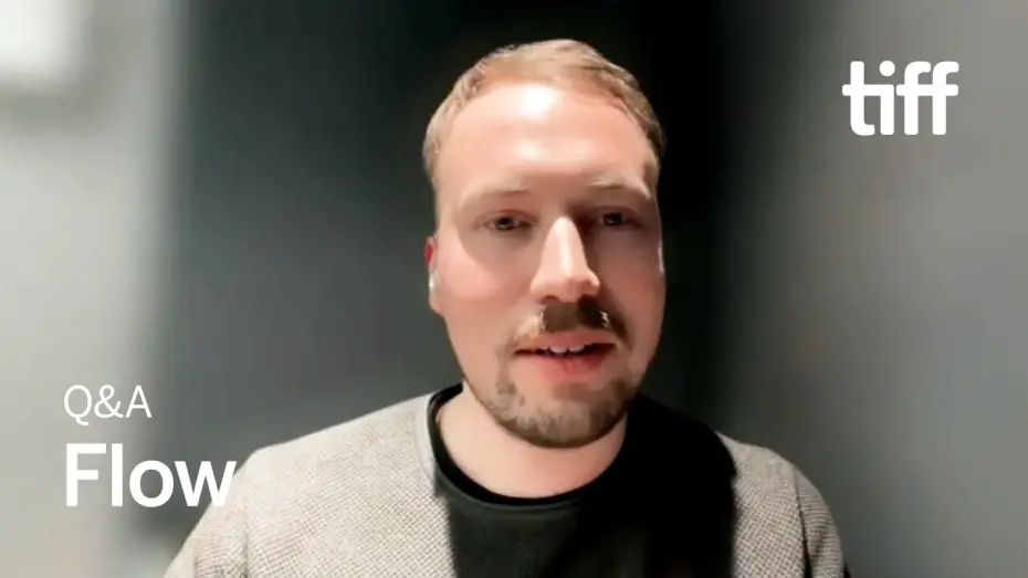 Відео до фільму Flow | Q&A with Gints Zilbalodis | TIFF 2025