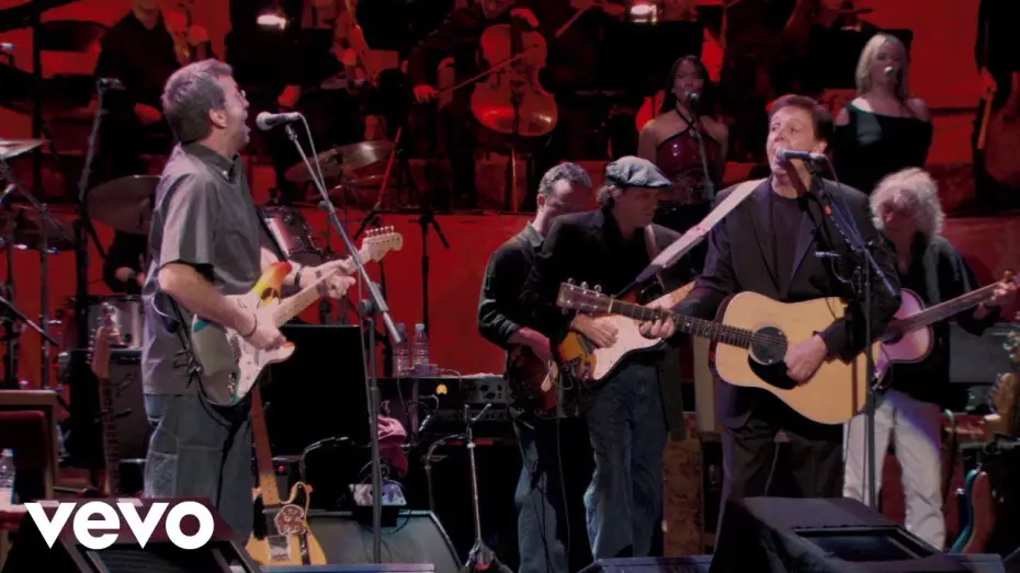 Відео до фільму Concert for George | Paul McCartney, Eric Clapton - Something (Live)