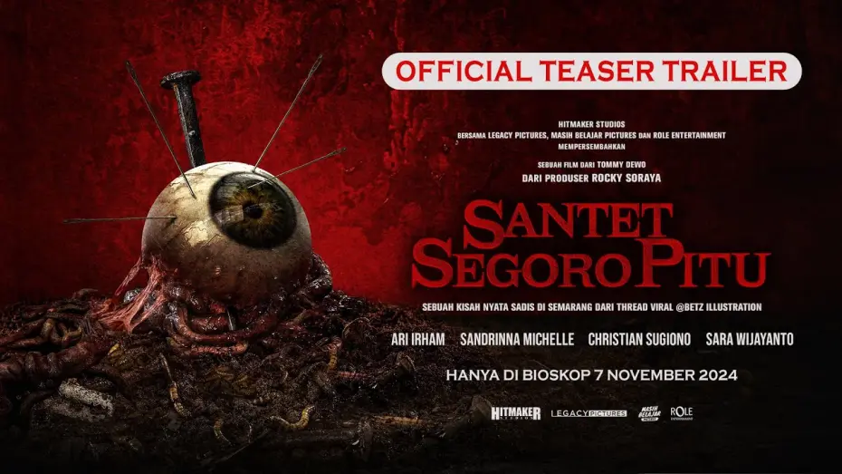 Відео до фільму Curse of the Seven Seas | Teaser Trailer Santet Segoro Pitu | Tayang di Bioskop Mulai 7 November 2024