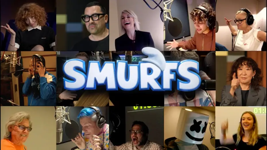 Відео до фільму Smurfs | Smurf Squad: Behind the Voices
