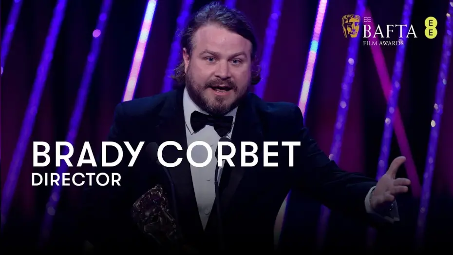 Відео до фільму The Brutalist | Brady Corbet wins the Director BAFTA for The Brutalist | BAFTA Film Awards 2025