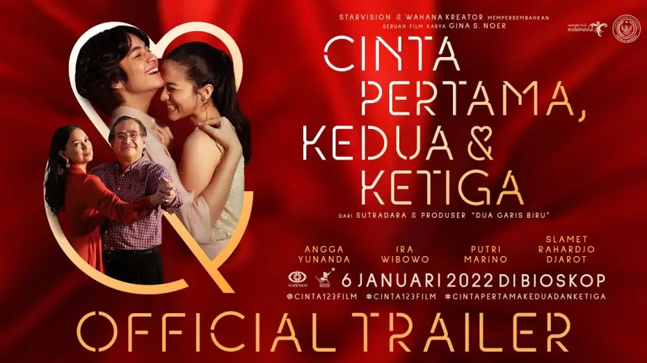 Відео до фільму First, Second & Third Love | CINTA PERTAMA, KEDUA, & KETIGA - Official Trailer