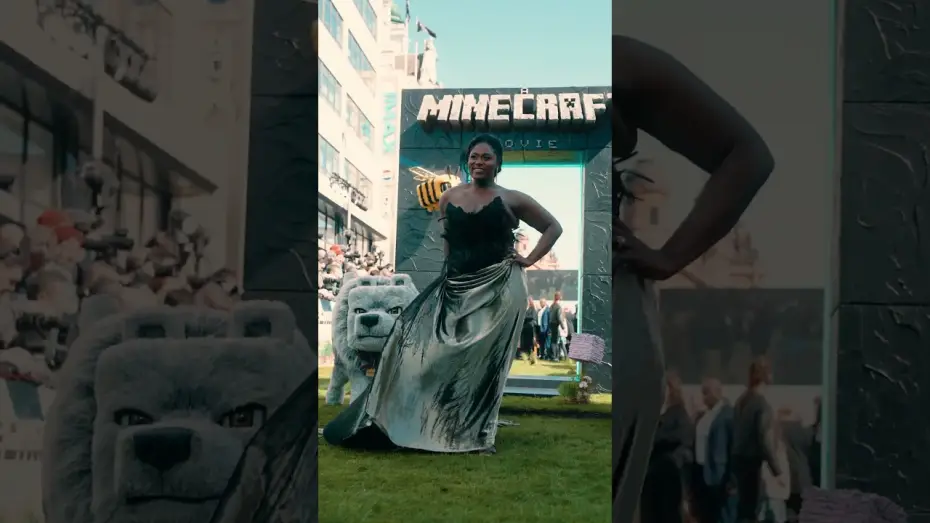 Відео до фільму Майнкрафт | #MinecraftMovie blockified London for the World Premiere! In cinemas Friday