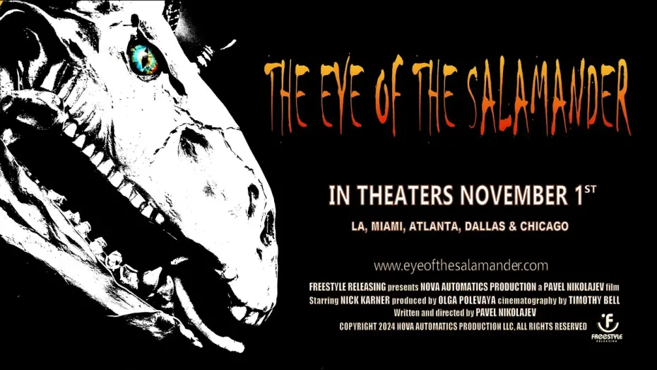 Відео до фільму The Eye of the Salamander | The Eye Of The Salamander (Adventure/Sci-Fi/Thriller) IN THEATRERS November 1st