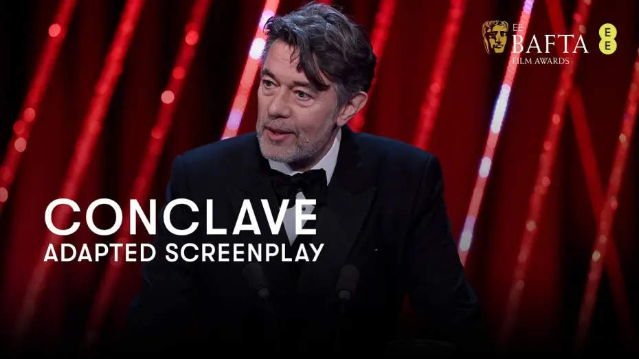 Відео до фільму Conclave | Conclave wins the BAFTA for Adapted Screenplay | BAFTA Film Awards 2025